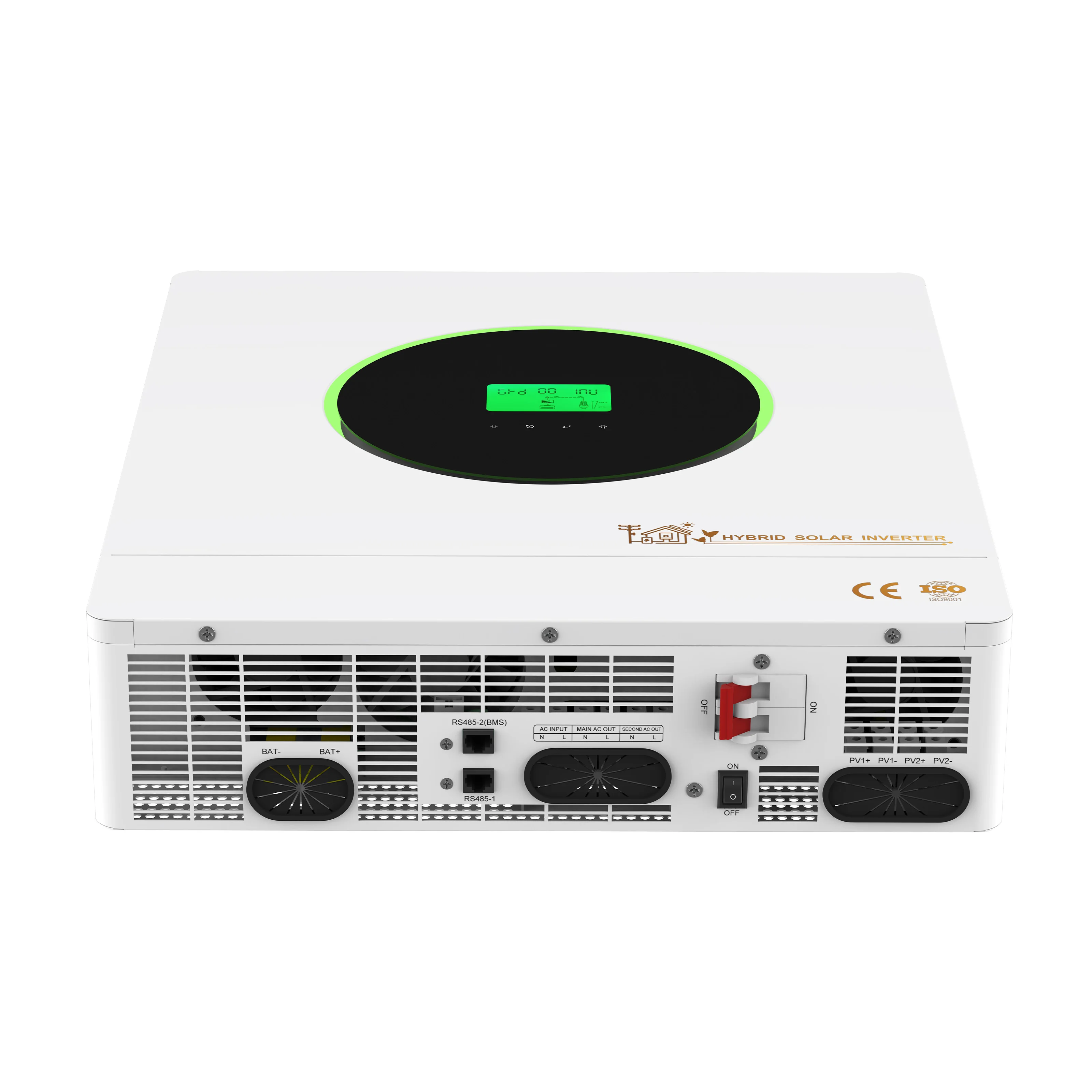 

6.3kw Hybrid Inverter Supports Battery Free Operation Mode Frequency Solar Inverter Board