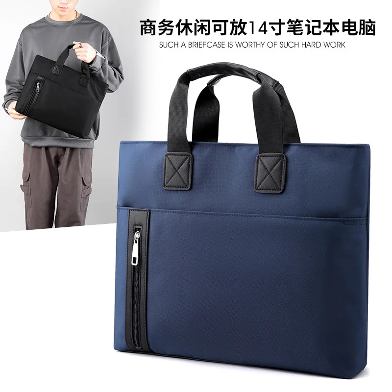 New Men\'s Laptop Bag 15.6 Inch Waterproof Notebook Case Sleeve for Macbook Air Pro 13 15 Computer Shoulder Handbag Briefcase Bag