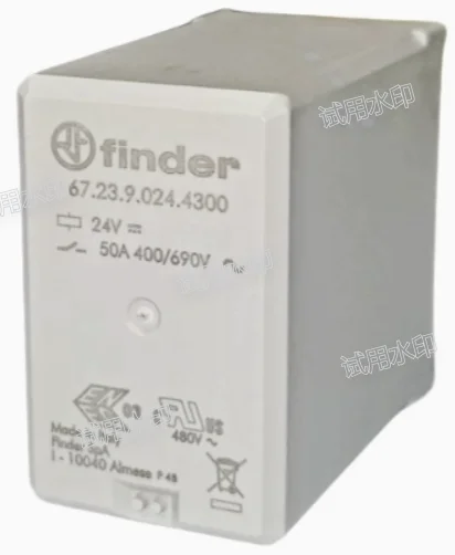 67.23.9.024.4300 67 General Purpose Relay 3PST-NO 3 Form A 24VDC Coil Through Hole 67-23-9-024-4300