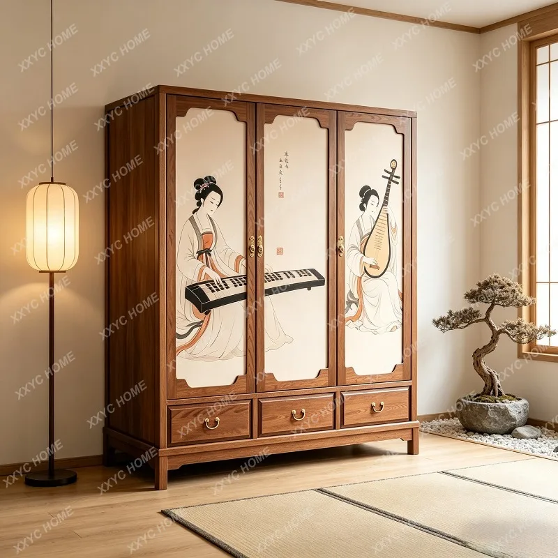 Luxury Modern Wardrobes Wood Customized Drawers Hotel Wooden Cupboard