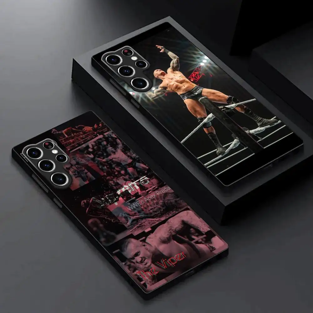 Wrestling Star R-randy orton Phone Case For Samsung Galaxy S24 S23 S22 S21 S20 Plus Ultra Note20 Soft Black Phone Cover