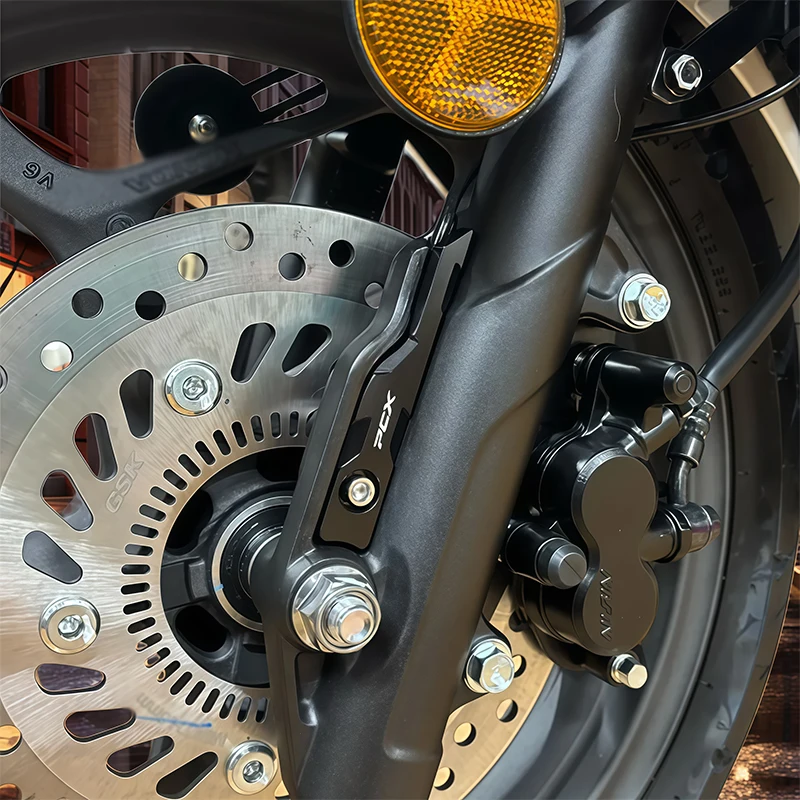 Motorradzubehör Schutz vor Vorderrädern für HONDA PCX160 PCX125 PCX150 PCX 125 150 2021-2026 ABS-Sensorabdeckung Schutz – Detail 1