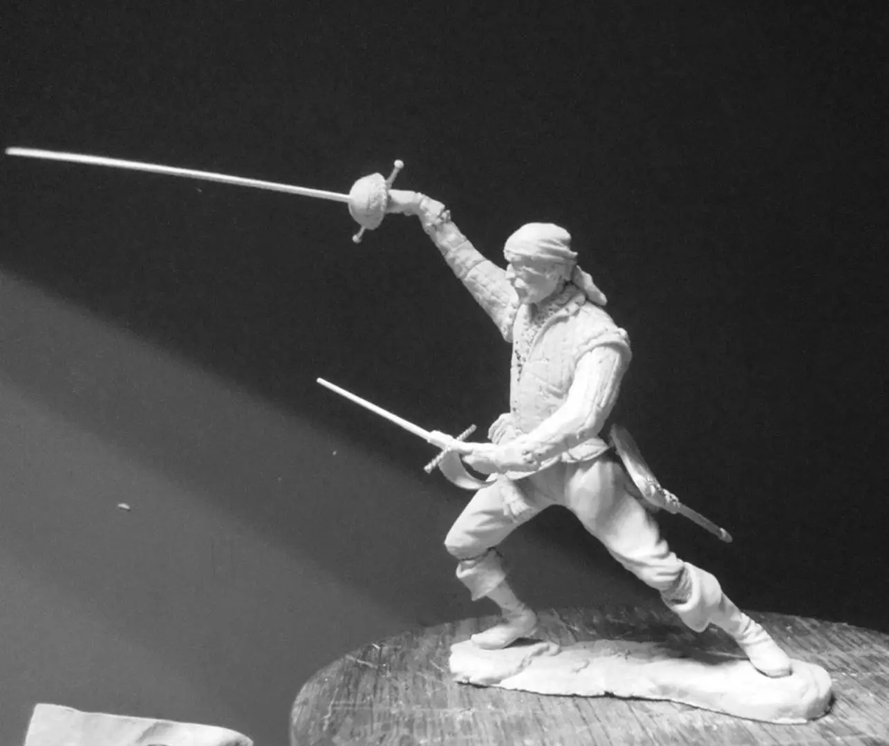 Figura modelo de resina GK 1/24, kit sin montar y sin pintar