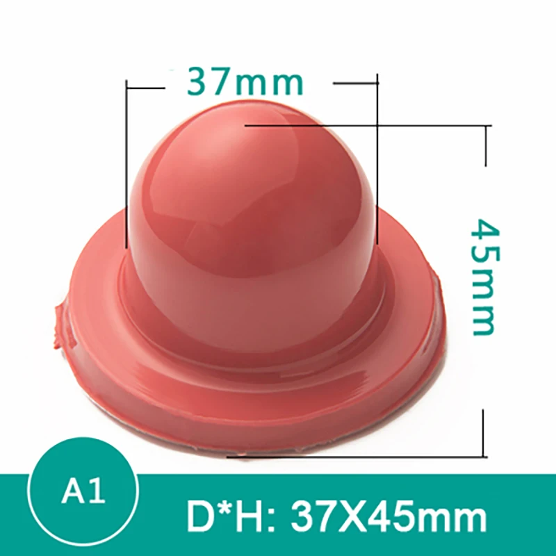 TJ A1 Pad Printing Silicone Rubber Roundness Head Diameter 37 Hight 45mm