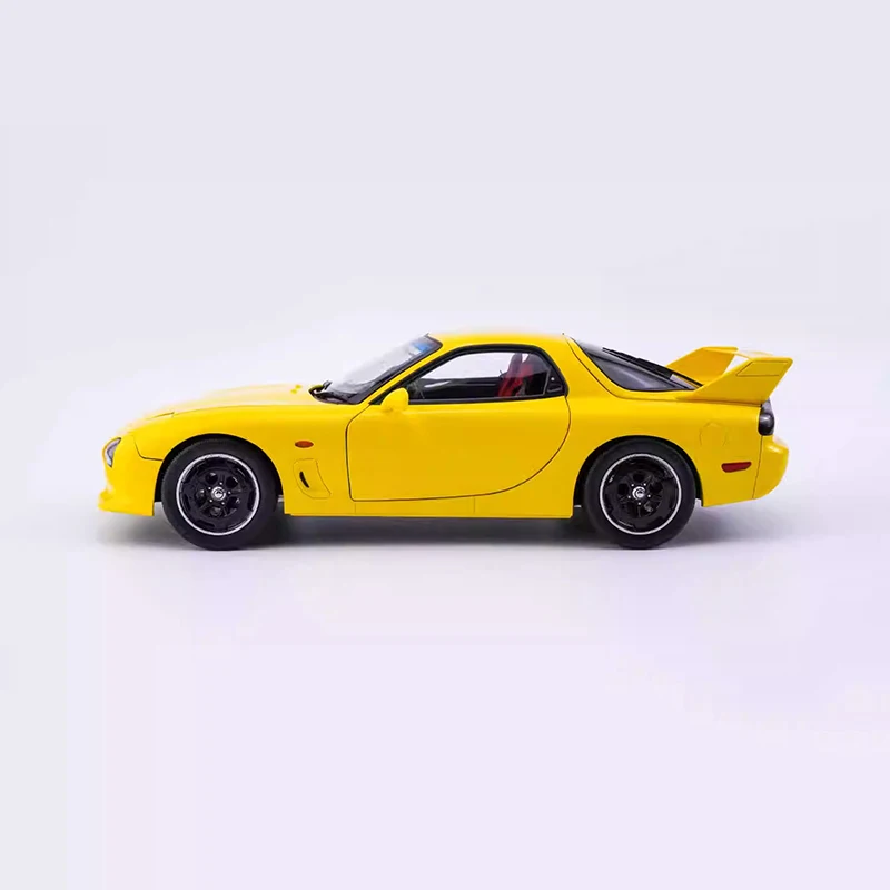 POLAR MASTER Mazda RX7 Diecast 1:18 RX-7 supercoche fundido a presión modelo de aleación coche modelo de motor gratuito