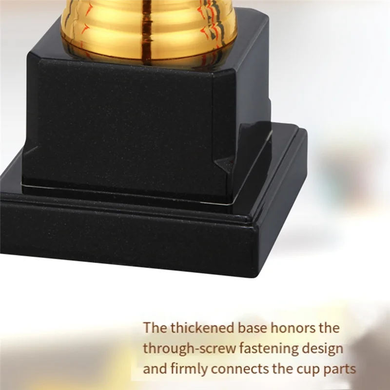 WOWFU-1 Stück Match-Trophäe für Sportturniere, Auszeichnungswettbewerbe, Wettbewerbe, Fußball-Fußballliga, 40 cm