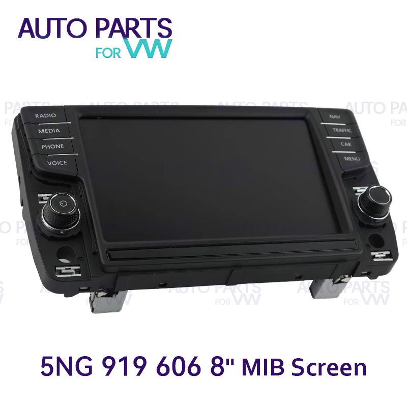 

OEM 5NG919606 8-дюймовый сенсорный экран Media SAT NAV дисплей с механической кнопкой для VW Golf 7 7,5 Passat B8 Tiguan MK2