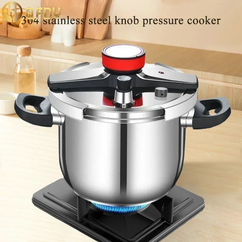 

5L/9L 3Gear Pressure Cooker 304 Stainless Steel Multifunctional Pressure-Limited Explosion-proof Quickly Cooking