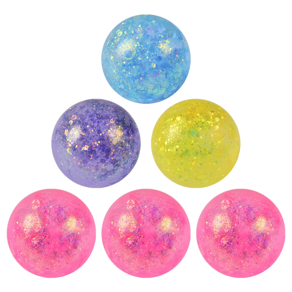 6Pcs Stress Balls Cute Squeeze Ball Stress Relief for Relaxing Mental Health Decompression Pressure Reducing Sensory