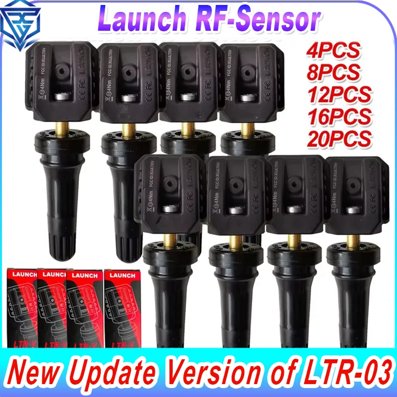 LANCERING X431 Sensor LTR-V 2 in 1 RF-Sensor 315 MHz/433 MHz TPMS Band Reparatie Tools Scanner TSGUN Bandenspanning Sensor Tester Programma