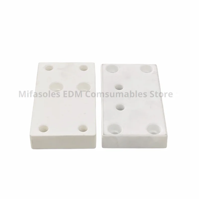 EDM Parts Upper Isolator Plate MX301 Ceramic Insulating Board 90x50x15Tmm for MAXI Series CNC Wire Cut Machine