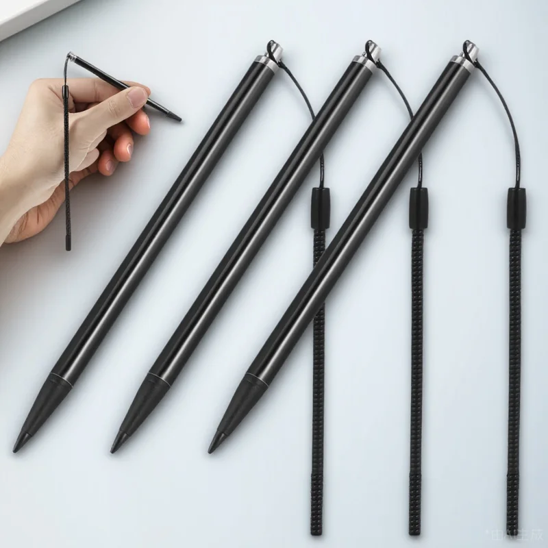 

3Pcs Resistive Touch Pen Stylus for Resistive Screen Pos Navigator Compatible Anti-Loss Spring Rope Tablet Pen