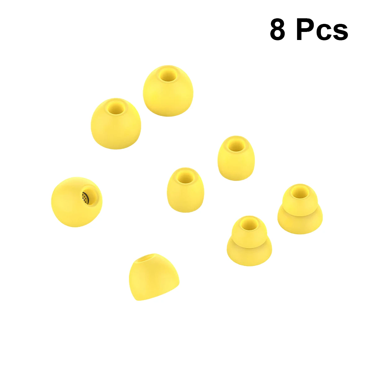 

8 Pcs Earphone Earbuds Cover Sleeve Headsets Universal Tip Silicone for