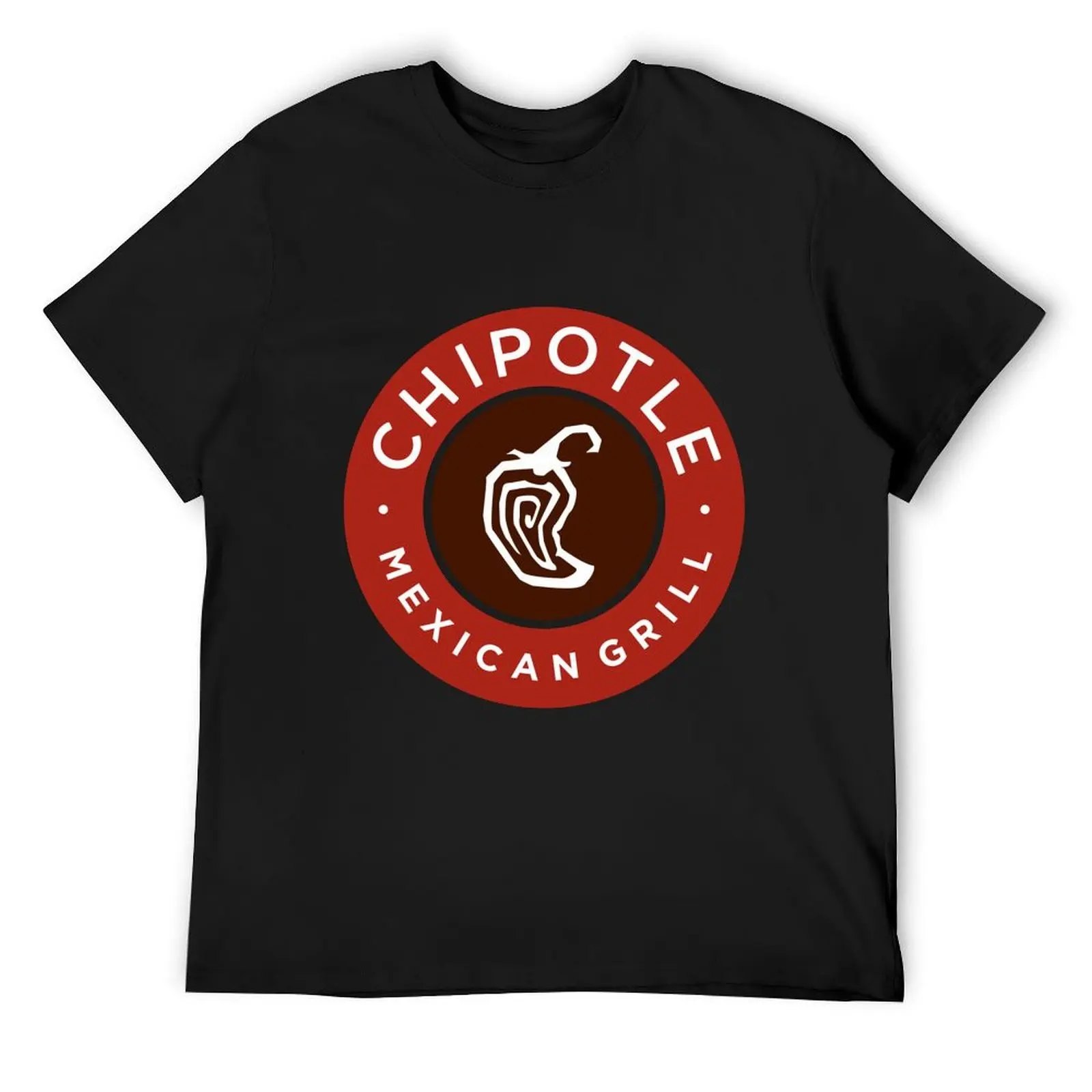 

chipotle mexican grill restaurant logo T-Shirt customs blanks designer shirts mens big and tall t shirts