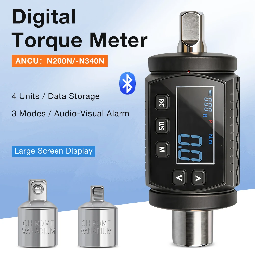 Bluetooth Digital Torque Meter 200/340N.m 1/2