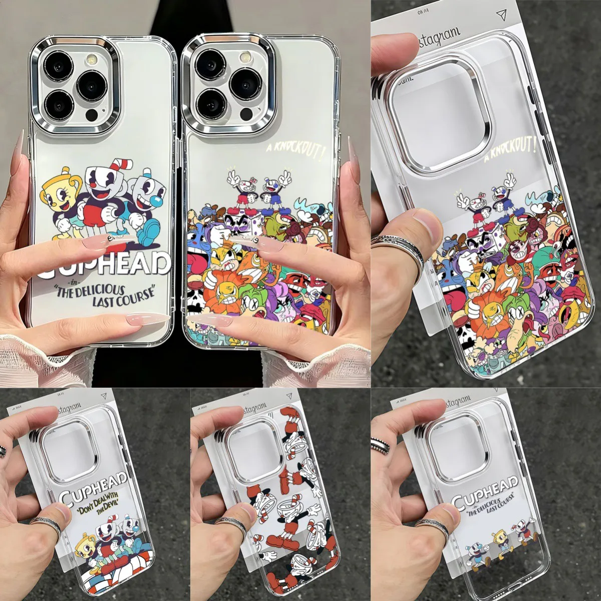 NEW Game Cupheads Phone Case for Samsung Galaxy A57 A56 A36 A26 A55 A35 A16 A54 A34 A25 A24 A15 A73 A53 A33 5G