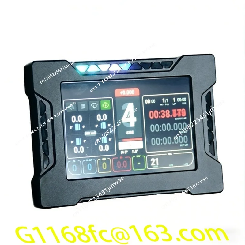 5-Inch multi-function analog racing instrument touch screen G2 shift semaphore light gear display