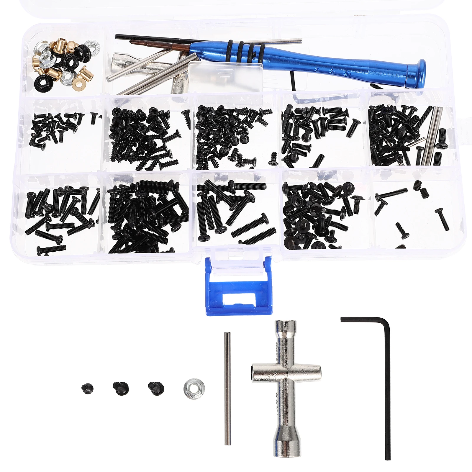 

Aluminum Alloy Screw Set Professional Kit Screws Replacement Daily Use 144001 Wear resistant