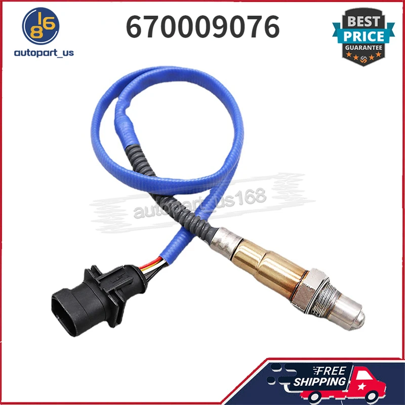 Oxygen Sensor O2 Sensor Lambda Sensor 670009076 0258027101 For Maserati Ghibli Alfa Romeo Giulia Alfa Romeo Stelvio