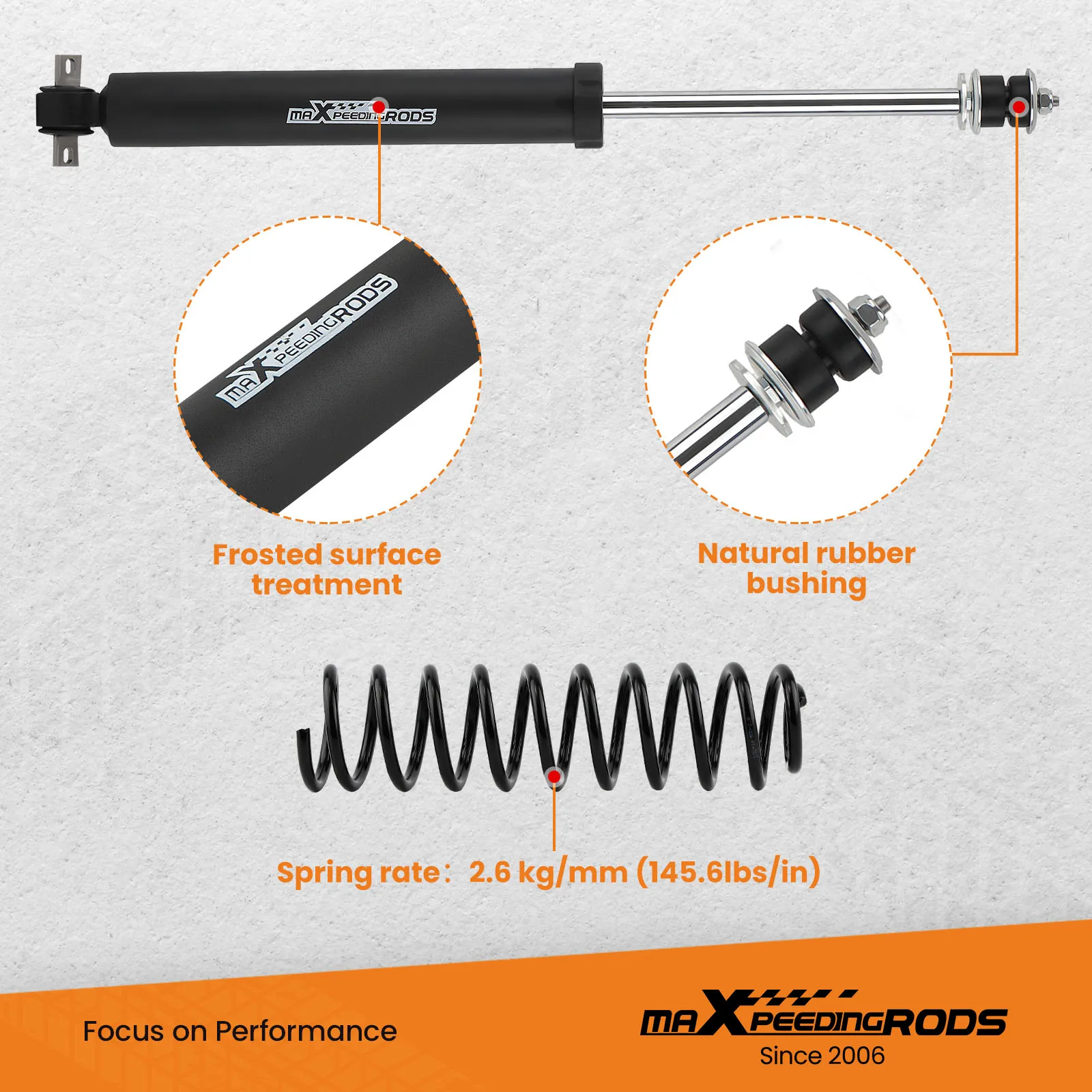 

Комплект пружин для лифт-китов 3 дюйма для Jeep Cherokee XJ 2WD 4WD 1984-2001