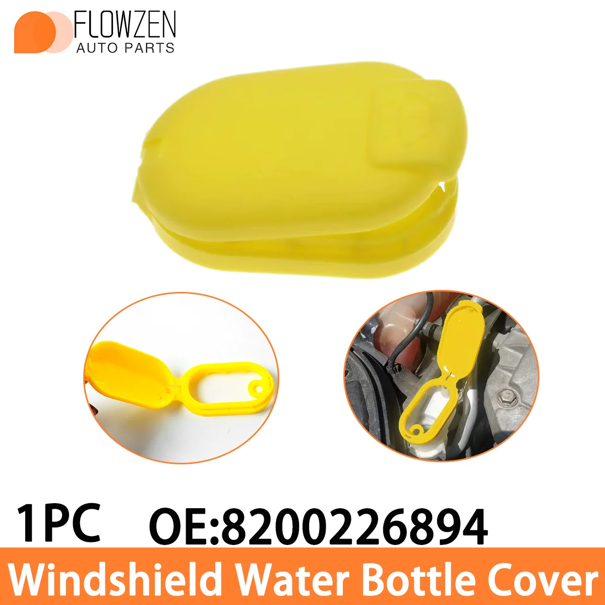 

1PC Windshield Wiper Washer Fluid Reservoir Tank Bottle Cap For Renault Megane 2 Scenic Trafic 2 Clio Laguna 3 OE 8200226894