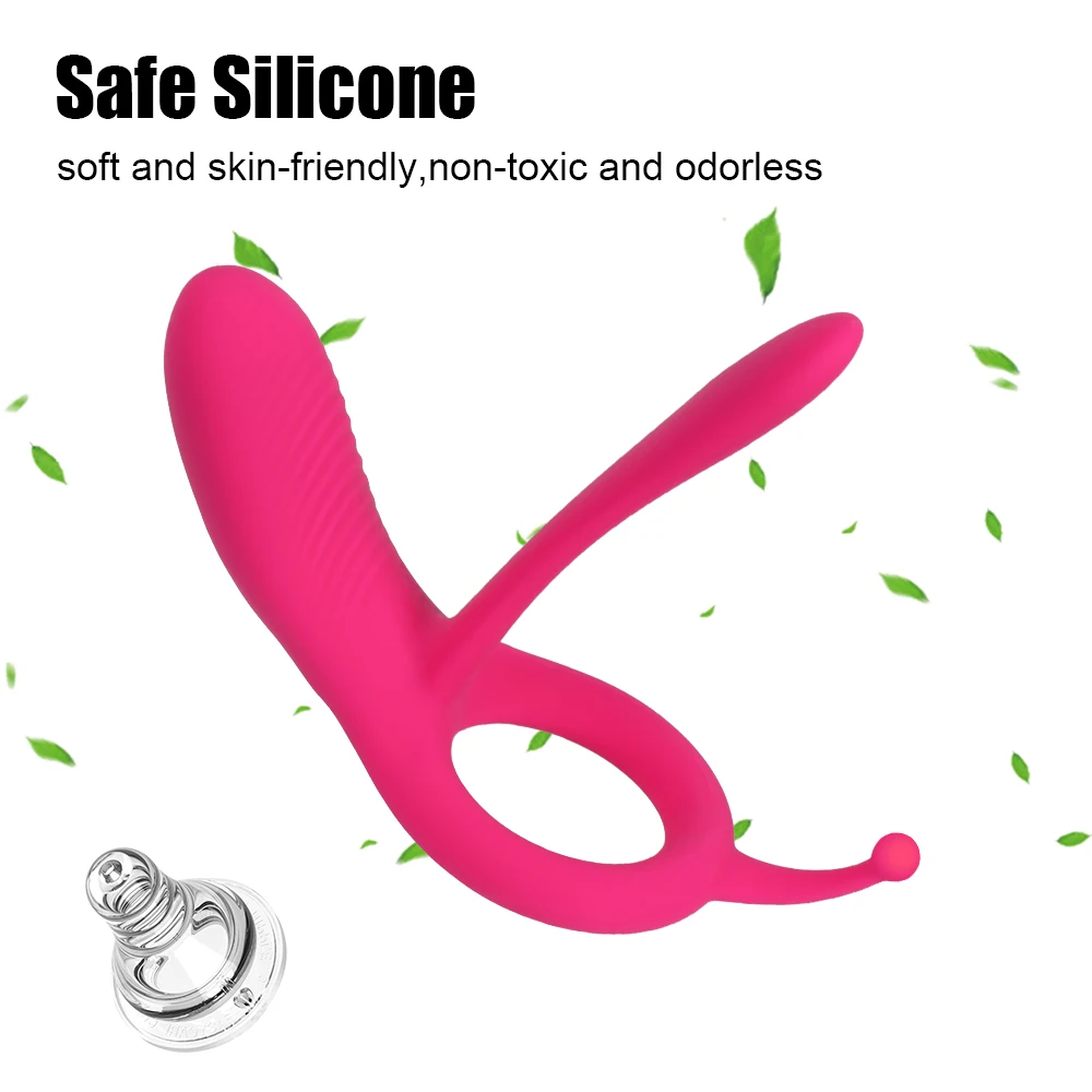 ألعاب جنسية للأزواج حلقات القضيب هزاز للرجال منتجات الكبار 10 سرعات عن بعد خاتم الديك محفز البظر