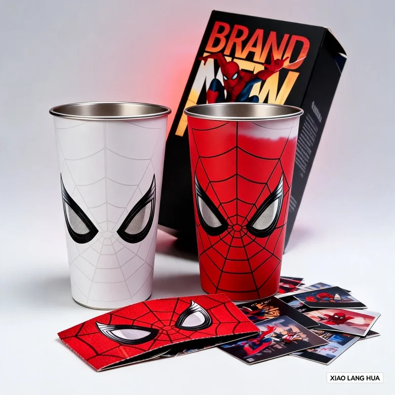 Spider-Man Brand New Day 32Color Changing Cold Cup Marvel Movie Collectible Tumbler Theater Merchandise Limited Edition Fan Gift