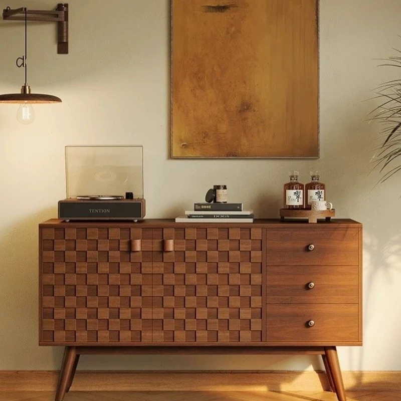 

Retro medieval solid wood cabinets, Japanese side cabinets, medieval lockers