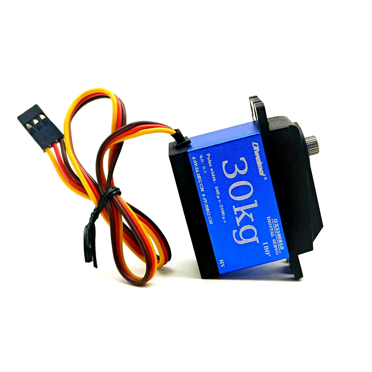 30KG 고토크 디지털 서보 모터 - 180 ° /270 °   RC 자동차, 로봇 팔, DIY 모델 및 프로젝트용 회전 선택 가능