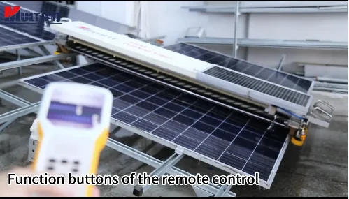 MULTIFIT Solar Panel Cleaning Robot With Self-charging System For Solar Pv Cleaning Machine Fully Automatic Solar Cleaner System