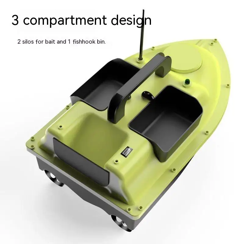 เครื่องจับปลาและทำรัง GPS เครื่องวัด500ไหลกลับอัตโนมัติควบคุมระยะไกลให้อาหารเหยื่อและให้อาหารแบบมีตะขอ