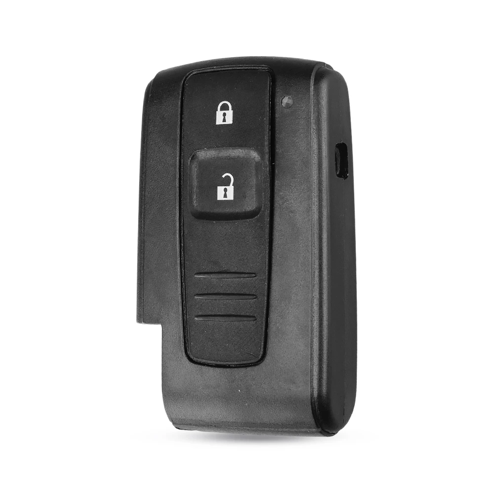 KEYYOU-carcasa de coche remota para Toyota Prius Fob, 2 botones, reemplazo inteligente, sin hoja de llave