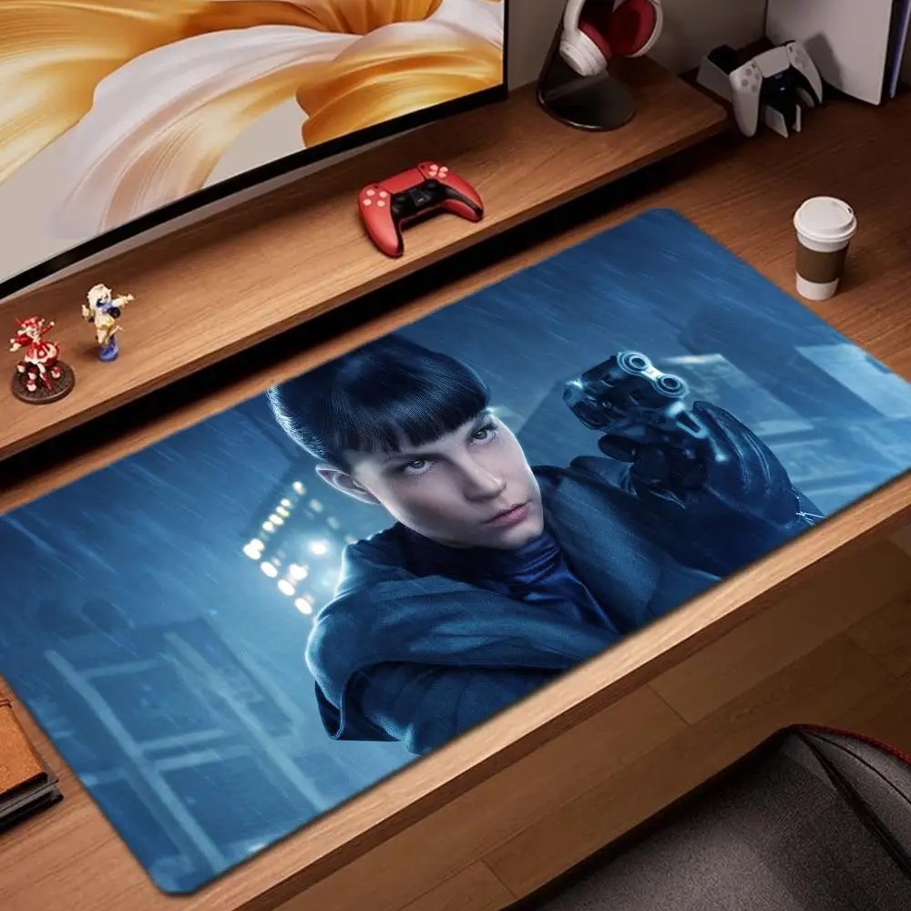 

Movie blade runner Mouse Pad Game Accessories keyboard pad XXL large locking edge 900X400 mm table mat Gaming mousepad