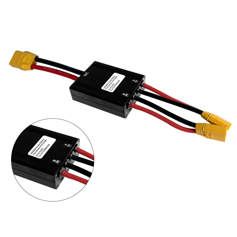 

Ebike Dual Battery Connection Adapter Switcher Parallel Module Balanced Discharge Converter Increase Capacity 120A E-bike Parts