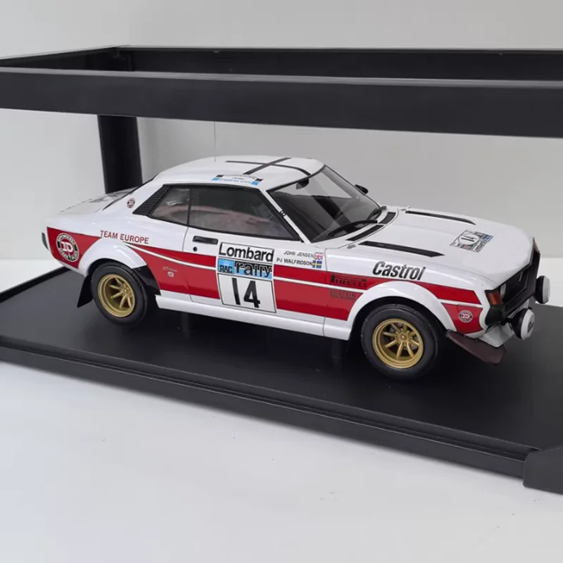 IXO 1:18 Scale Celica 2000 GT RA21 RAC #14 1977 Alloy Car Model Static Collection Decorated Holiday Gifts Toys Souvenir Gift