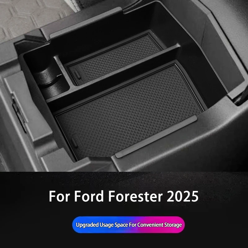 

Armrest Box Storage Box Modification Stowing Tidying Box For Ford Forester 2025 Car Internal Accessories