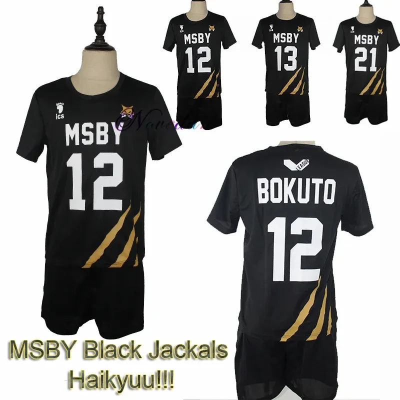 2025 11 Haikyuu Msby Black Jackals Cosplay Costume Haikyu Volleyball Club Nekoma Karasuno High School Sportswear Jersey