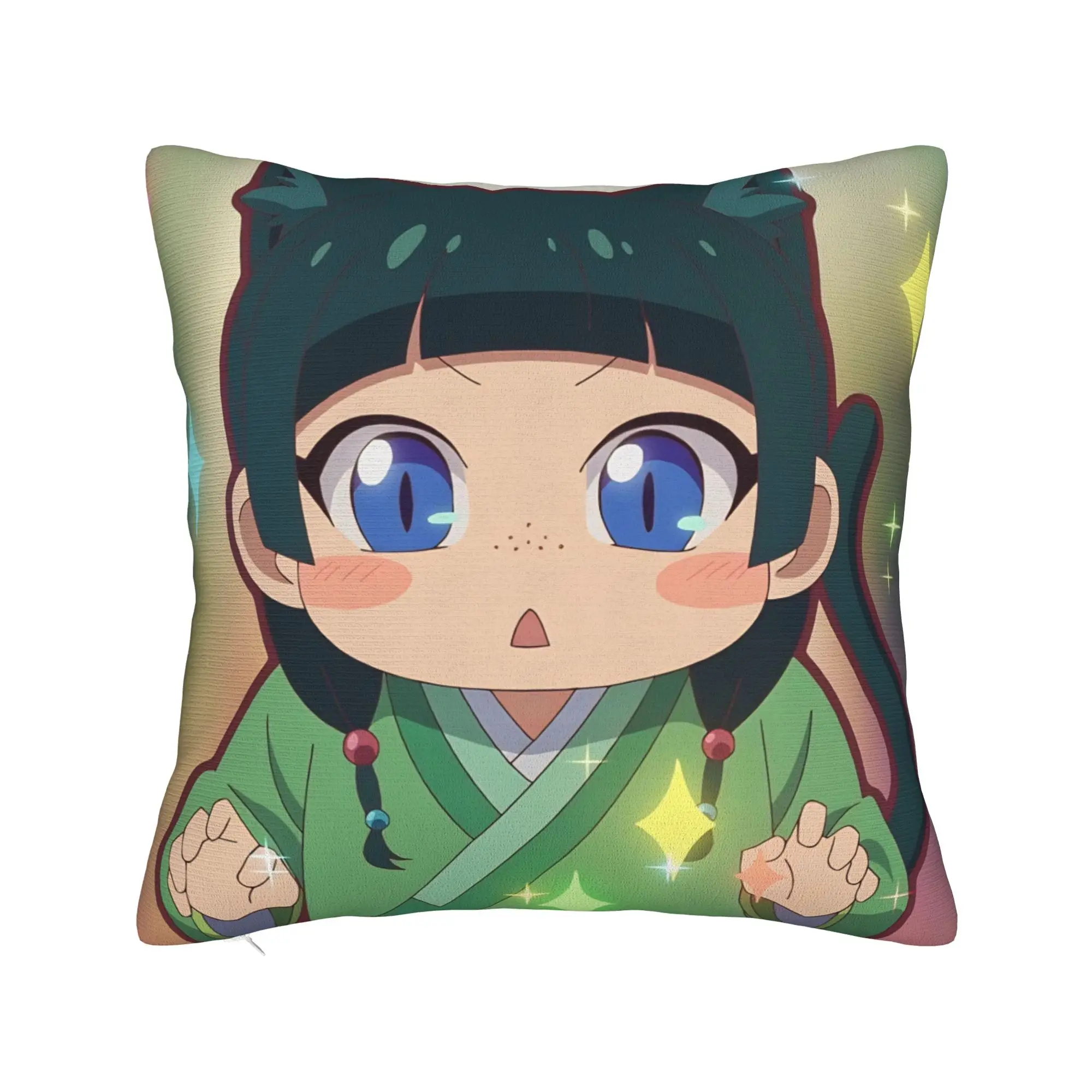 The Apothecary D-Diaries Maomao  Pillowcase Printed Cushion Cover Decorations  Pillow Case Cover Seater Multiple Sizes