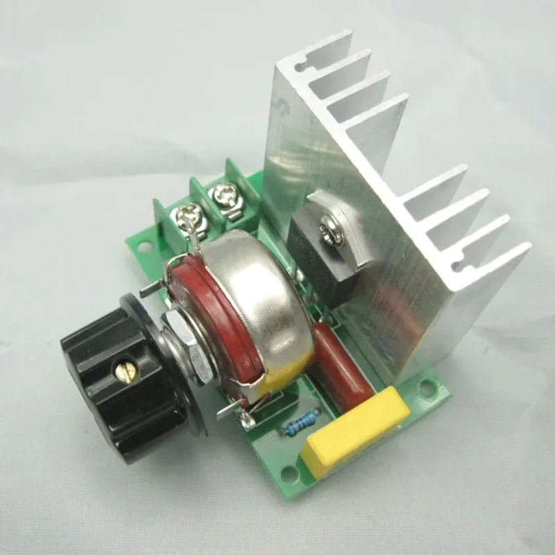 2Pcs 3800W Thyristor High Power Electronic Voltage Regulator, Dimming, Speed Regulation, Temperature Regulation