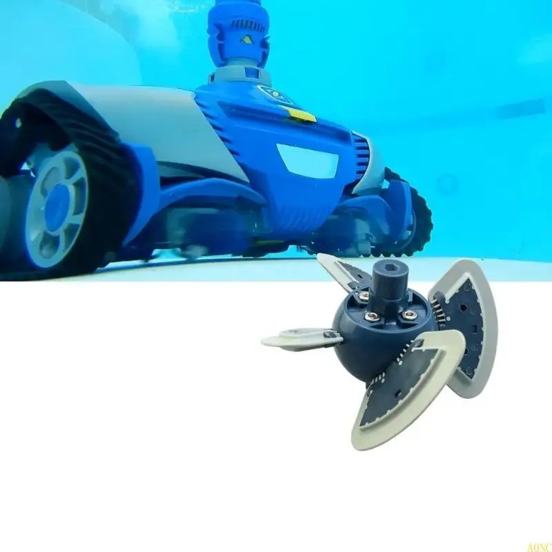 A0NC Pool Cleaner Engine Replacement Set Pool Maintenance Supplies with Bearing Belt Plastic Texture for MX6 MX8 Models