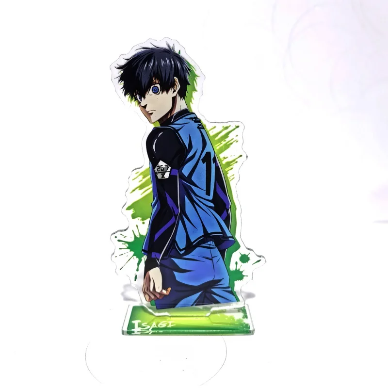 15ซม.Blue Lockรุ่นอะนิเมะIsagi Chigiri Bachira Nagi Karasuอะคริลิครูปโต๊ะเครื่องประดับของเล่นของขวัญ