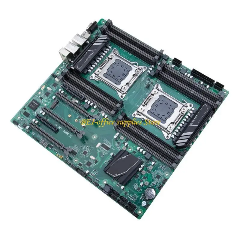 

A9LC X79-16D Dual для 2650 V2 Motherboard 16x DDR3 PCI-E 16x SATA-3.0 USB3.0 PCI-E NVME для M.2 LGA 2011 GPU для