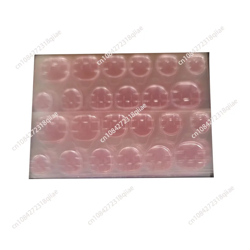 Pink jelly glue powder glue blue invisible glue sticker nail piece jelly double-sided tape nail sticker 6083 jelly glue