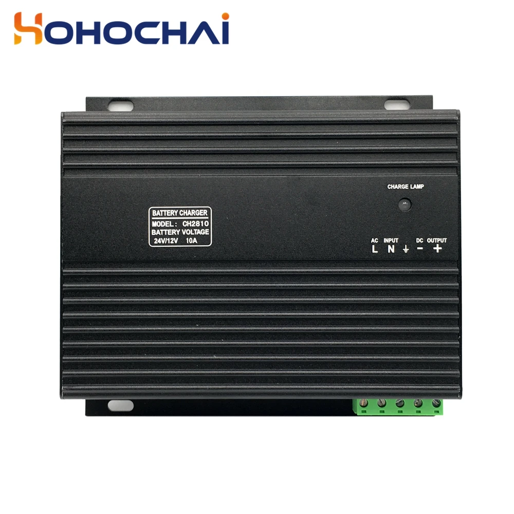 CH2810 10A  Auto Change 12V to 24V Generator Intelligent Battery Charger Genset Spare Parts