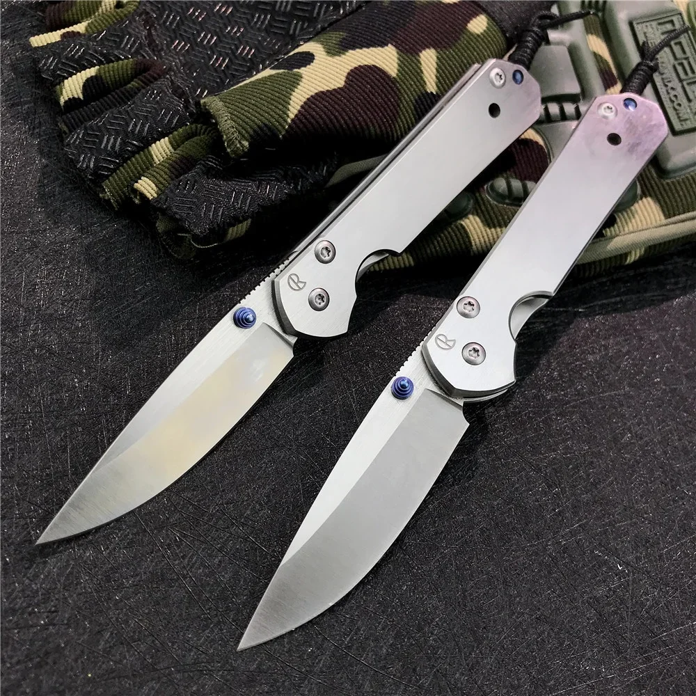 EDC Pocket Folding Blade Knife 420 All Steel Handle Self Defense Camping Hunting Survival Outdoor Tool Army Tactical Knives