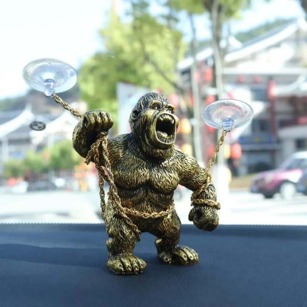 Crazy gorilla home decoration, car dashboard decoration, home decoration, perfect gift for people who like gorillas.