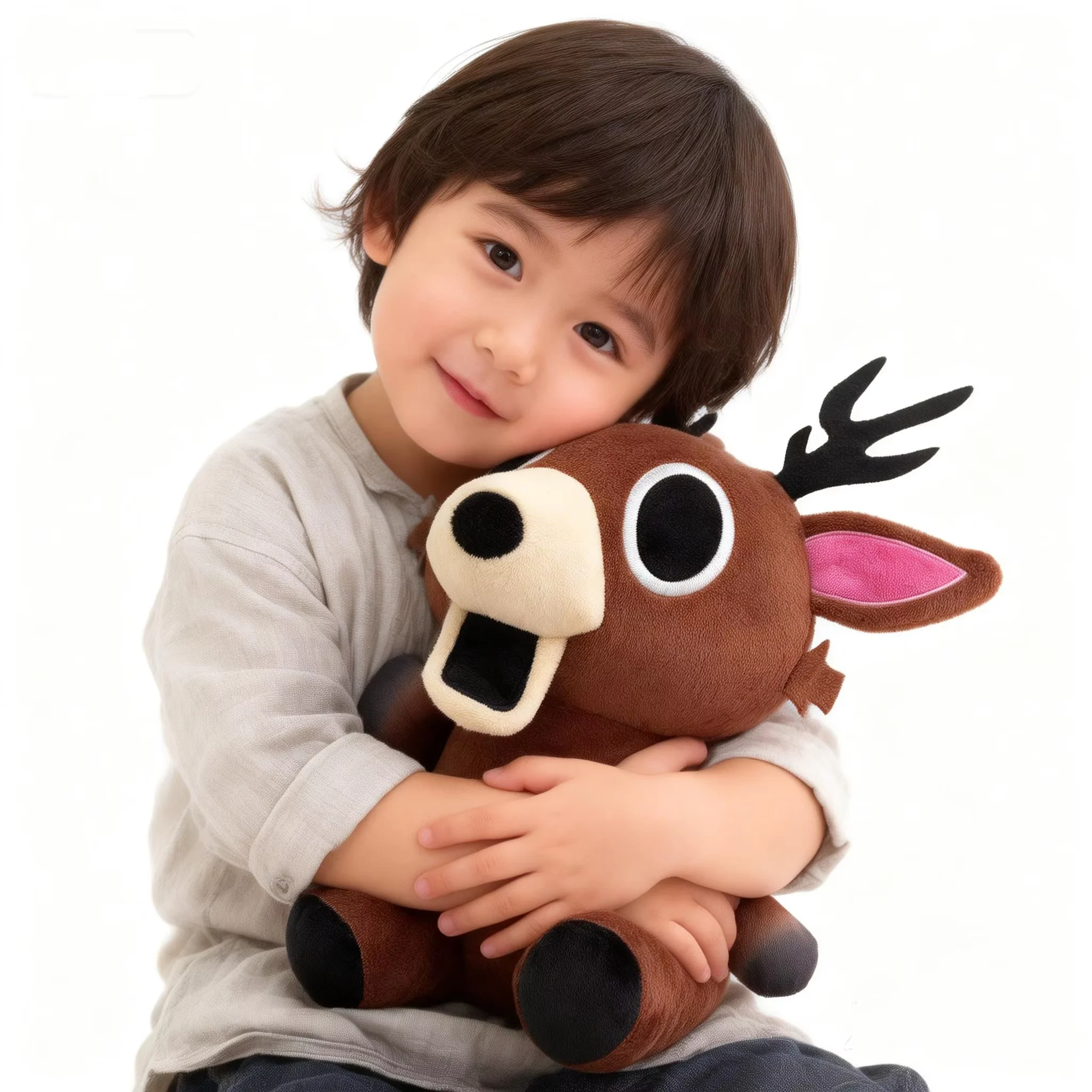 Juguete de peluche Game 99 Nights In The Forest, muñeco de peluche de ciervo de 20cm, lindo muñeco de peluche de 99 Nights, regalo de cumpleaños, vacaciones, Navidad, decoración de habitación