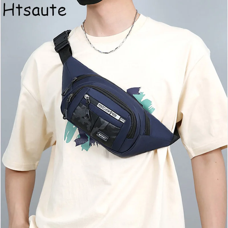

Men's Chest Packs Messenger Bags Waist Bag Outdoor Sports Cross Shoulder Bag Pack High Quality Waterproof Casual Waist pack