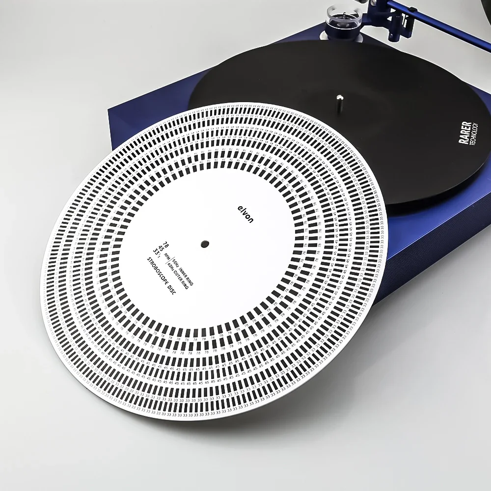 LP Vinyl Pickup Calibration Distance Gauge Protractor Adjustment Tool Adjustment Ruler Anti-sliding plate Turntable Accessories