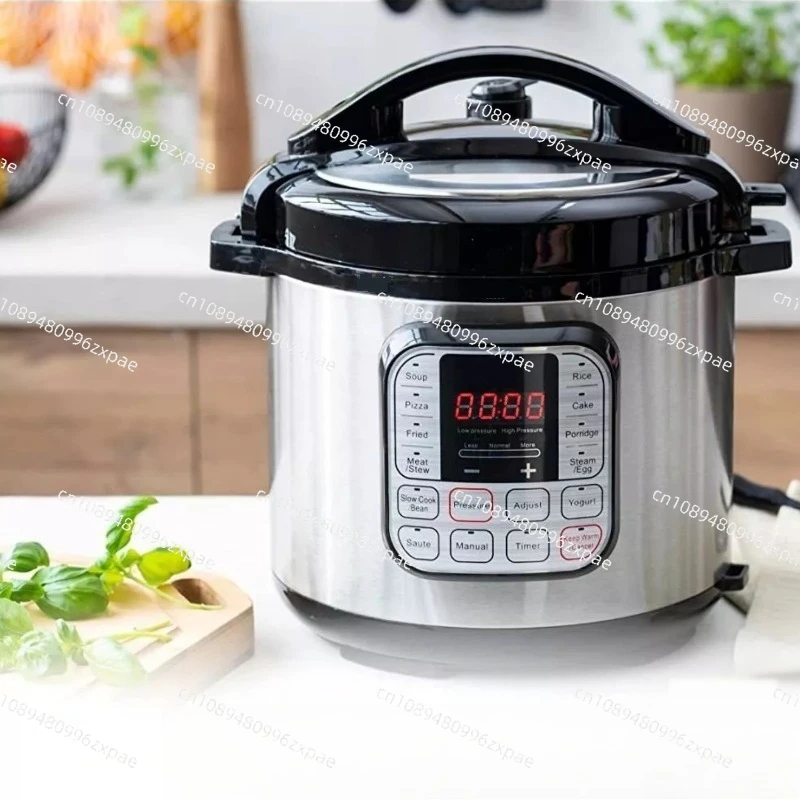 Household English electric pressure cooker 6 liters US standard 110V British standard European standard